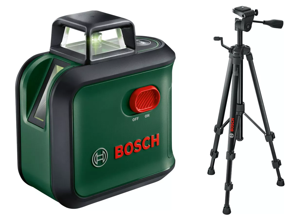 Laser croix Bosch AdvancedLevel 360 + trépied